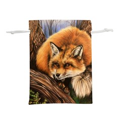 Fox Lightweight Drawstring Pouch (m) by ArtByThree