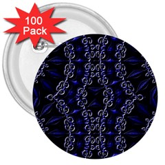 Mandala Cage 3  Buttons (100 Pack)  by MRNStudios