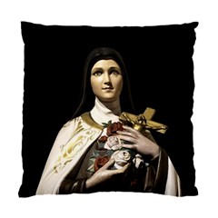 Virgin Mary Sculpture Dark Scene Standard Cushion Case (two Sides) by dflcprintsclothing