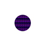 Violet Retro 1  Mini Buttons Front
