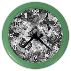 Sex Painting Word Letters Color Wall Clock by Dutashop
