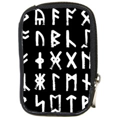 The Anglo Saxon Futhorc Collected Inverted Compact Camera Leather Case by WetdryvacsLair