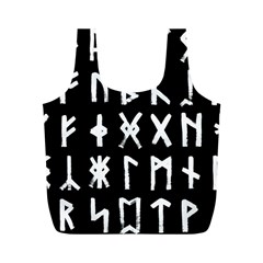 The Anglo Saxon Futhorc Collected Inverted Full Print Recycle Bag (m) by WetdryvacsLair