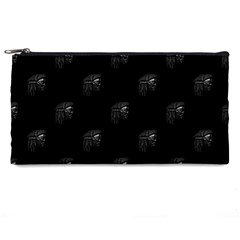 Arfican Head Sculpture Motif Print Pattern Pencil Case by dflcprintsclothing