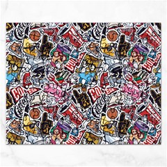 High School Love Rectangular Jigsaw Puzzl by designsbymallika