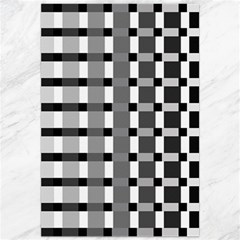 Nine Bar Monochrome Fade Squared Pulled Inverted Canvas 20  X 30  by WetdryvacsLair