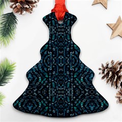 Fancy Stone Mosaic Print Pattern Ornament (christmas Tree)  by dflcprintsclothing