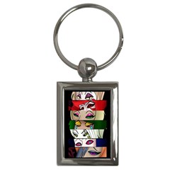 7 Princes Of Hell Key Chain (rectangle) by murosakiiro