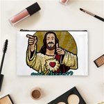 Buddy Christ Cosmetic Bag (Medium) Front