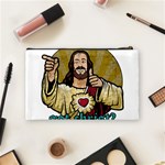 Buddy Christ Cosmetic Bag (Medium) Back
