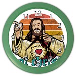 Got Christ? Color Wall Clock Front