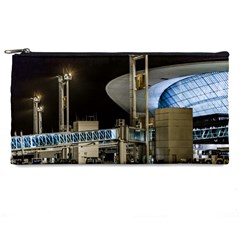 Montevideo Airport Night Scene, Uruguay Pencil Case by dflcprintsclothing