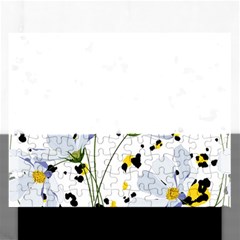 Tree Poppies  Rectangular Jigsaw Puzzl by Sobalvarro