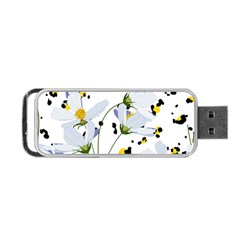 Tree Poppies  Portable Usb Flash (one Side) by Sobalvarro