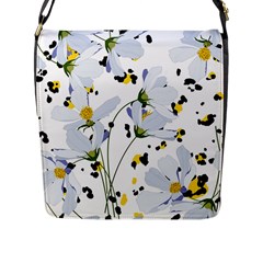 Tree Poppies  Flap Closure Messenger Bag (l) by Sobalvarro