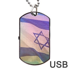 Israel Dog Tag Usb Flash (one Side) by AwesomeFlags