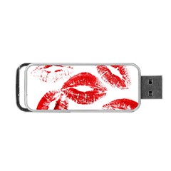 Red Lipsticks Lips Make Up Makeup Portable Usb Flash (one Side) by Dutashop