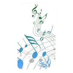 Music Notes Memory Card Reader (rectangular) by Dutashop