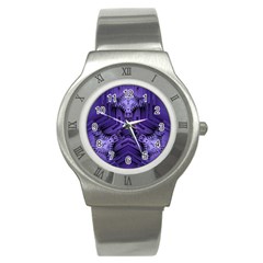 Mandala Neon Stainless Steel Watch by Dutashop