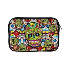 Sugar Skulls Apple Ipad Mini Zipper Cases by ExtraAwesomeSauce
