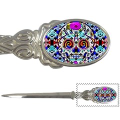 Sugar Skull Pattern 2 Letter Opener by ExtraAwesomeSauce