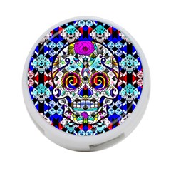 Sugar Skull Pattern 2 4-port Usb Hub (one Side) by ExtraAwesomeSauce