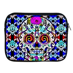 Sugar Skull Pattern 2 Apple Ipad 2/3/4 Zipper Cases by ExtraAwesomeSauce