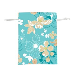Floral Pattern Lightweight Drawstring Pouch (s) by ExtraAwesomeSauce