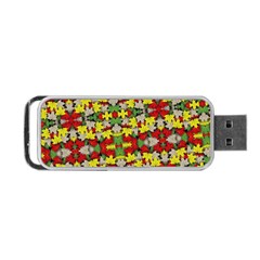 Leaves Pattern Portable Usb Flash (two Sides) by ExtraAwesomeSauce