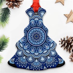 Mandela Flower Christmas Tree Ornament (two Sides) by ExtraAwesomeSauce