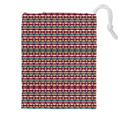 Native American Pattern Drawstring Pouch (5xl) by ExtraAwesomeSauce