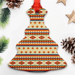 Native American Pattern Christmas Tree Ornament (two Sides) by ExtraAwesomeSauce