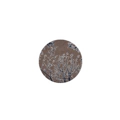 Linear Textured Botanical Motif Design 1  Mini Buttons by dflcprintsclothing