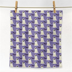 Halloween Ghost Bat Face Towel by Dutashop