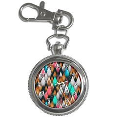 Abstract Triangle Tree Key Chain Watches by Dutashop