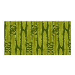 Fern Texture Nature Leaves Satin Wrap by Dutashop