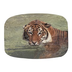 Swimming Tiger Mini Square Pill Box by ExtraAwesomeSauce