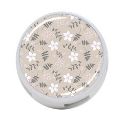 Flower  4-port Usb Hub (two Sides) by SychEva