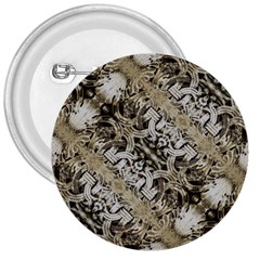 Vintage Ornate Interlace Pattern 3  Buttons by dflcprintsclothing