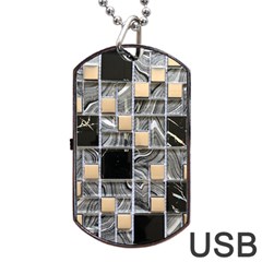 Tiles Cbdoilprincess Db646b3e-83c5-4712-9f61-f4c31fb30546 Dog Tag Usb Flash (two Sides) by CBDOilPrincess1
