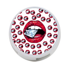 Lips Diamonds Cbdoilprincess  Df7357df-b45a-476d-b5b0-d19665f6de3f 4-port Usb Hub (two Sides) by CBDOilPrincess1