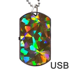 Bling Cbdoilprincess Cb985e25-02c2-4177-896c-cf0c9c22a532 Dog Tag Usb Flash (one Side) by CBDOilPrincess1