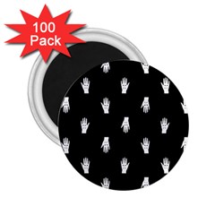 Vampire Hand Motif Graphic Print Pattern 2 2 25  Magnets (100 Pack)  by dflcprintsclothing