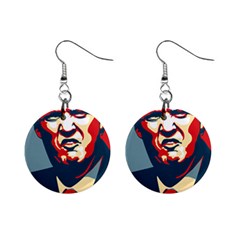 Trump2 Mini Button Earrings by goljakoff