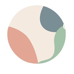 Abstract Shapes  Mini Round Pill Box (pack Of 5) by Sobalvarro