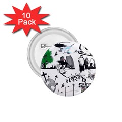 Skater-underground 1 75  Buttons (10 Pack) by PollyParadise