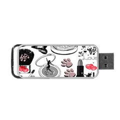 Love2 Portable Usb Flash (one Side) by PollyParadise