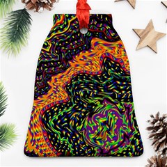 Goghwave Bell Ornament (two Sides) by LW41021
