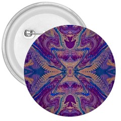 Wings Repeats 3  Buttons by kaleidomarblingart