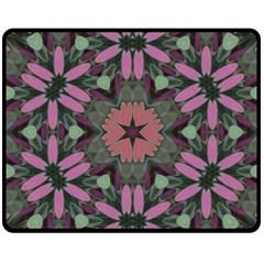 Tropical Island Fleece Blanket (medium)  by LW323